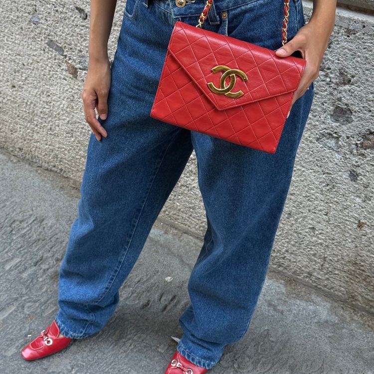 Chanel Red Camera Bag 11