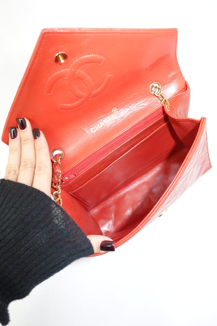 Chanel Red Camera Bag 9