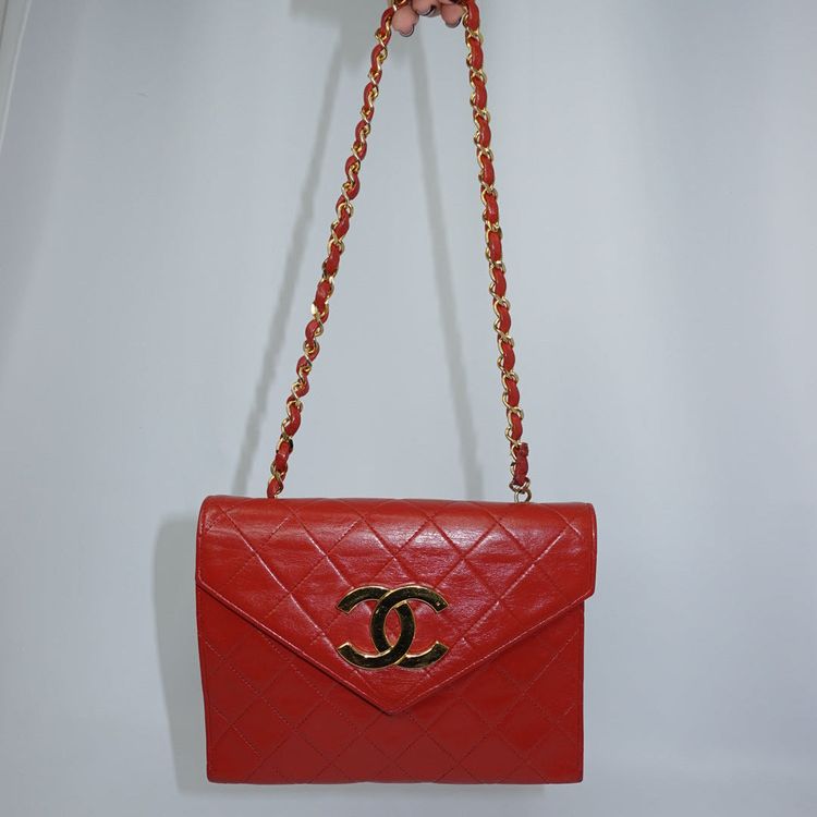 Chanel Red Camera Bag