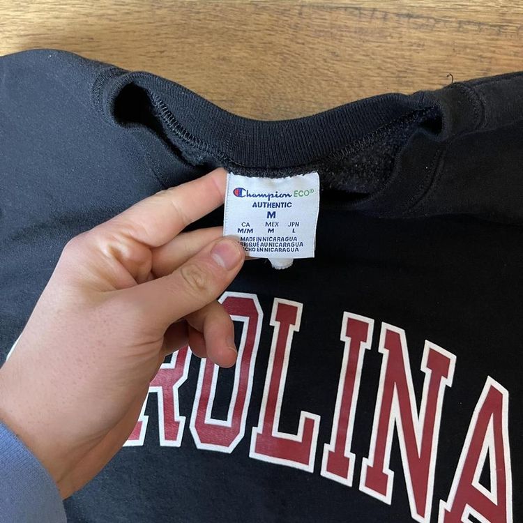 Vintage Champion x Carolina University Sweatshirt 4