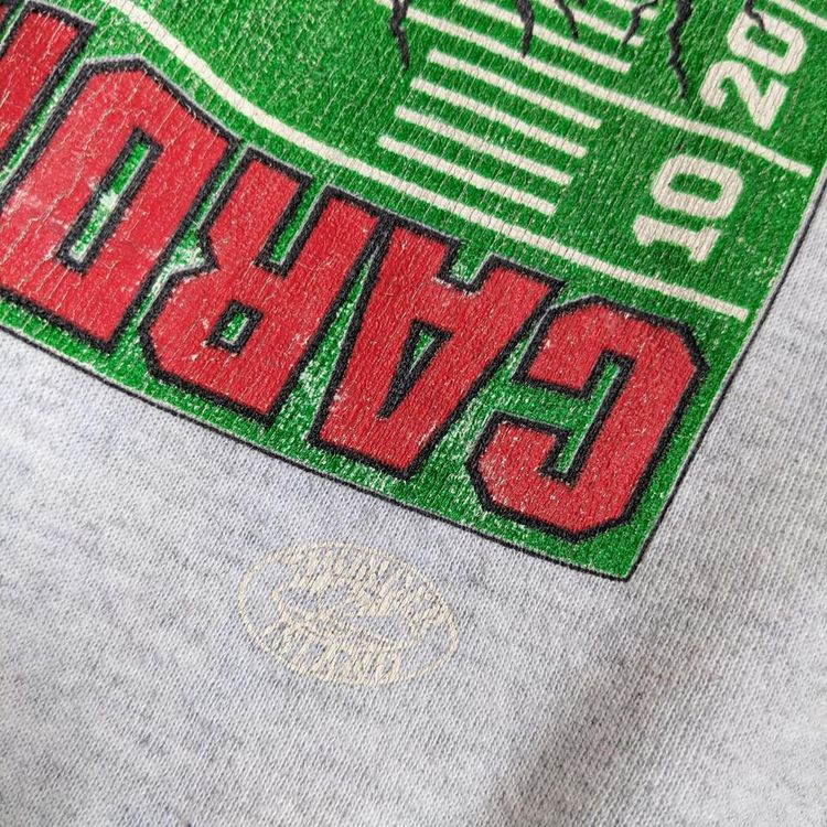Vintage oneita NCAA Louisville Cardinals Jumper Sweatshirt Made in USA - L Grey 3