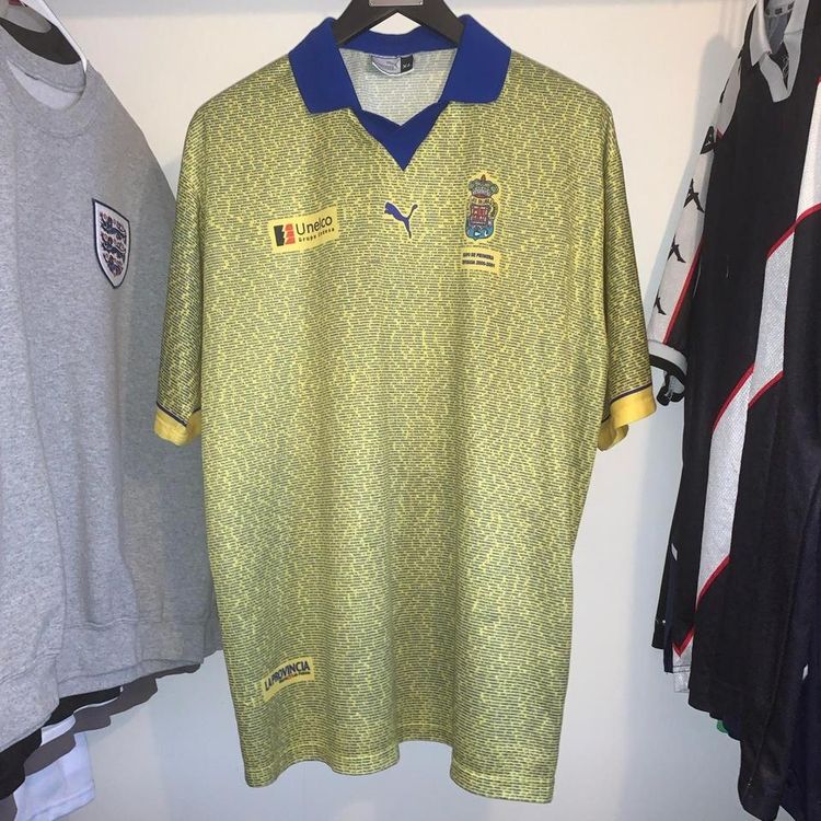 Las Palmas 2000/01 Puma Special Edition Jubilee Football Shirt XL 1