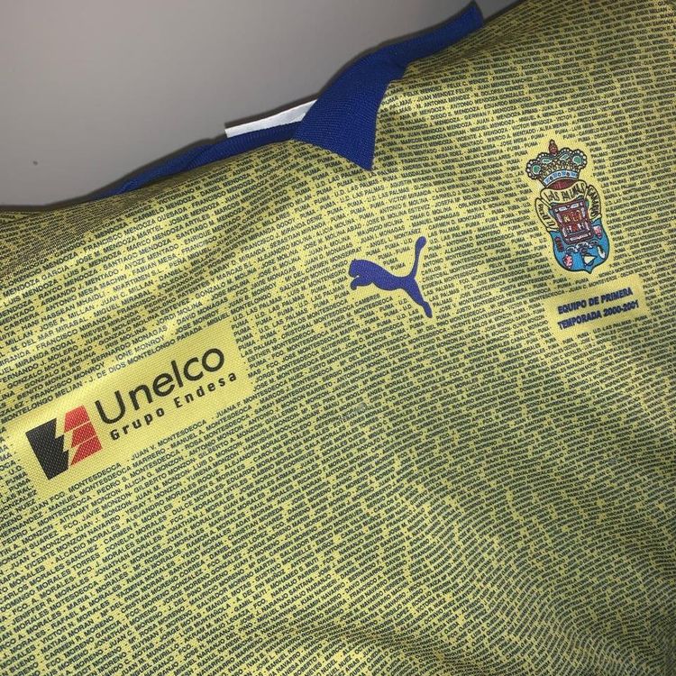Las Palmas 2000/01 Puma Special Edition Jubilee Football Shirt XL 5