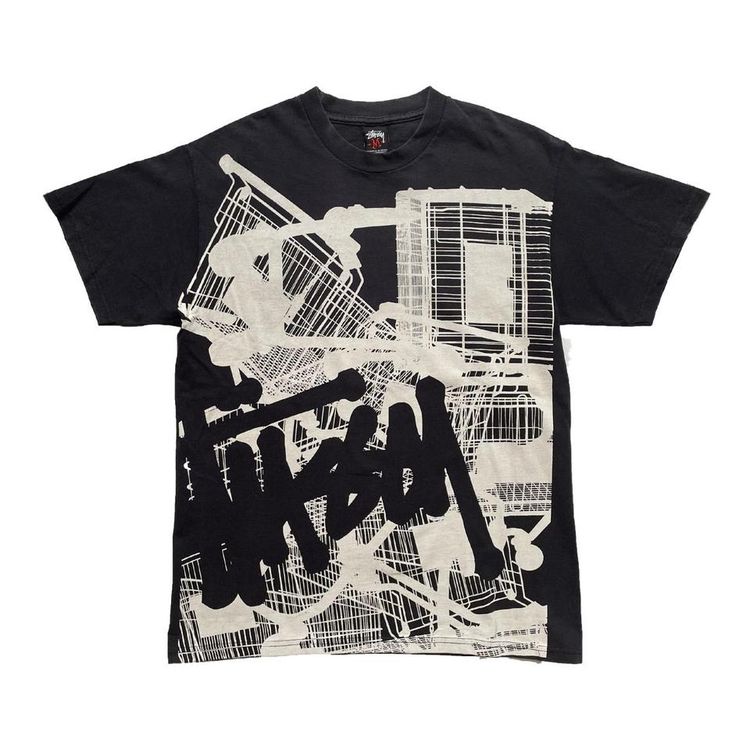 Stüssy Vintage 00's Stussy Spellout Graphic T-shirt product image