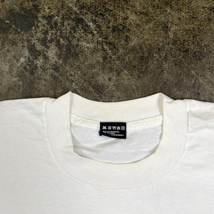 Vintage Harvest 1994 Graphic T-Shirt 90s USA Single Stitch Tee, White Mens XL 5