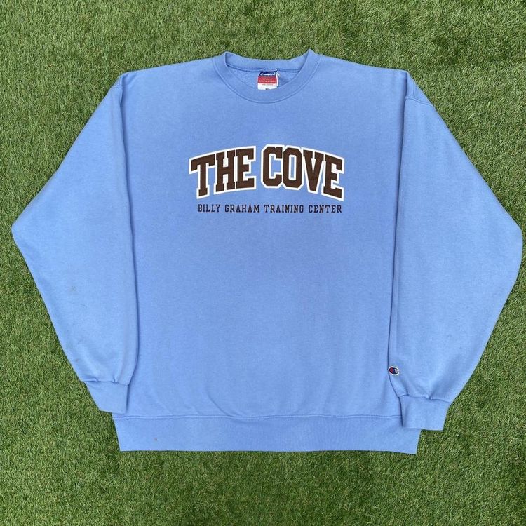 CHAMPION x THE COVE BABY BLUE HOODIE