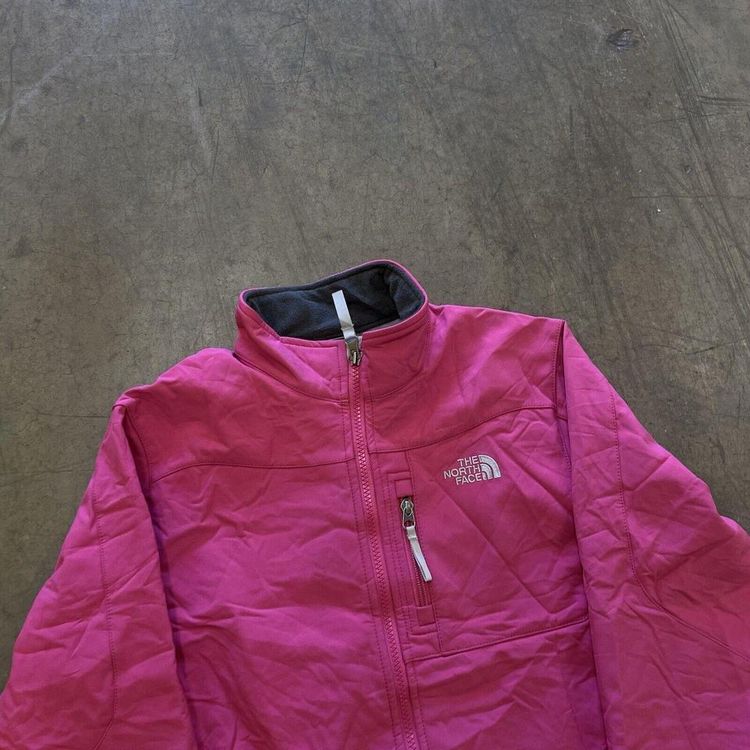 The North Face Jacket Windwall Full Zip Jacket Coat, Pink, Womens XS 5