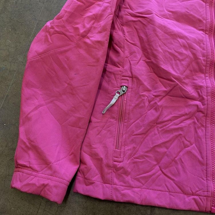The North Face Jacket Windwall Full Zip Jacket Coat, Pink, Womens XS 8