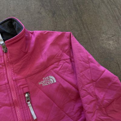 The North Face Jacket Windwall Full Zip Jacket Coat, Pink, Womens XS 6