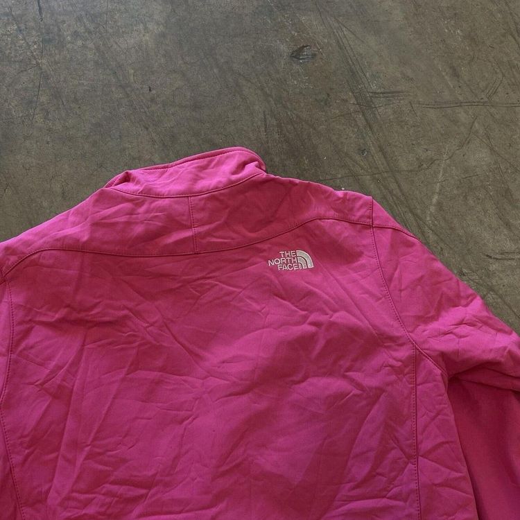 The North Face Jacket Windwall Full Zip Jacket Coat, Pink, Womens XS 2