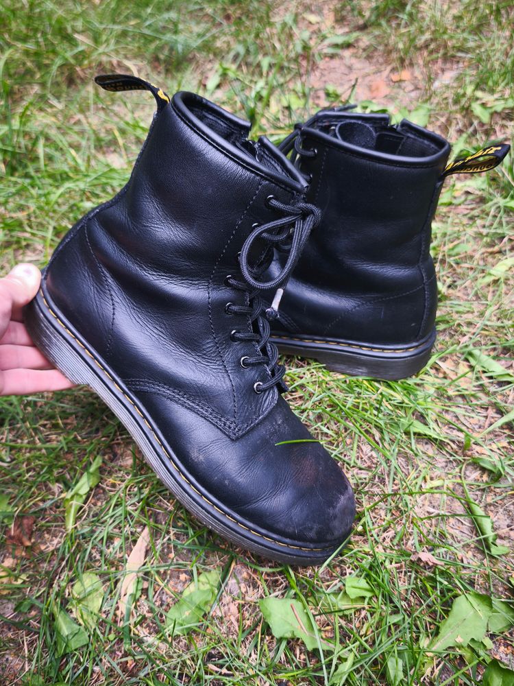 Dr. Martens Dr. Martens Black Leather Boots product image