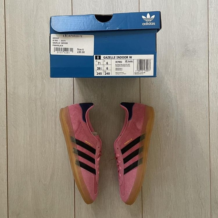 Adidas Gazelle Indoor Bliss Pink - 4, 5, 5.5 & 6 imagen 4