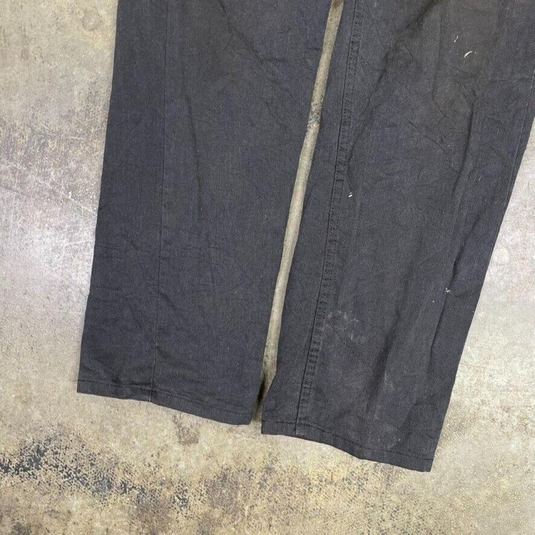 Dickies Trousers Original Fit Carpenter Workwear Pants, Black, Mens 34 3