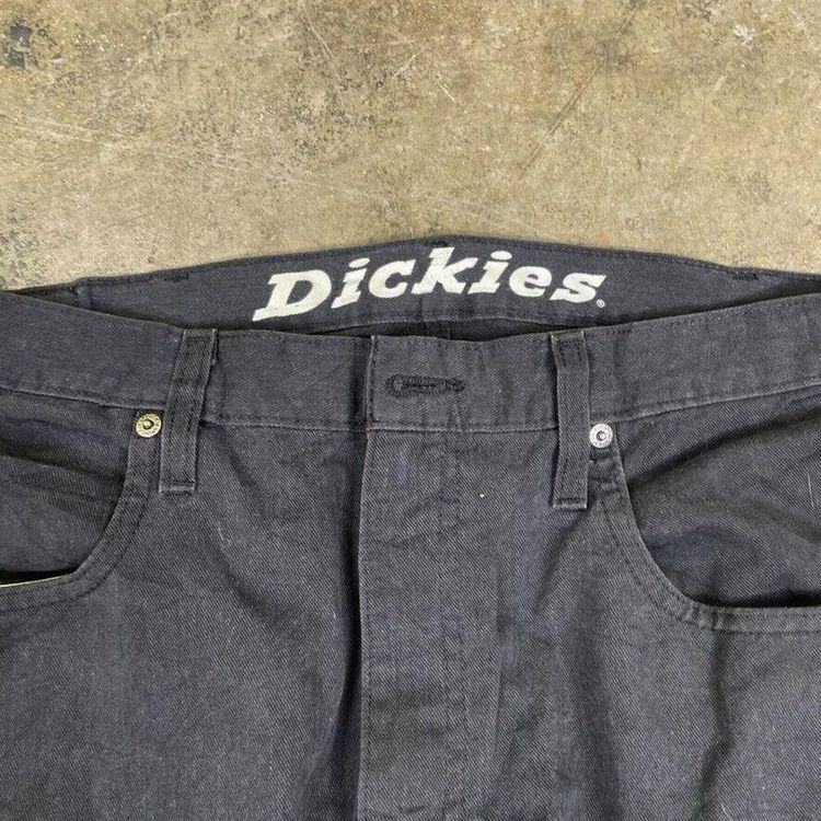 Dickies Trousers Original Fit Carpenter Workwear Pants, Black, Mens 34 5