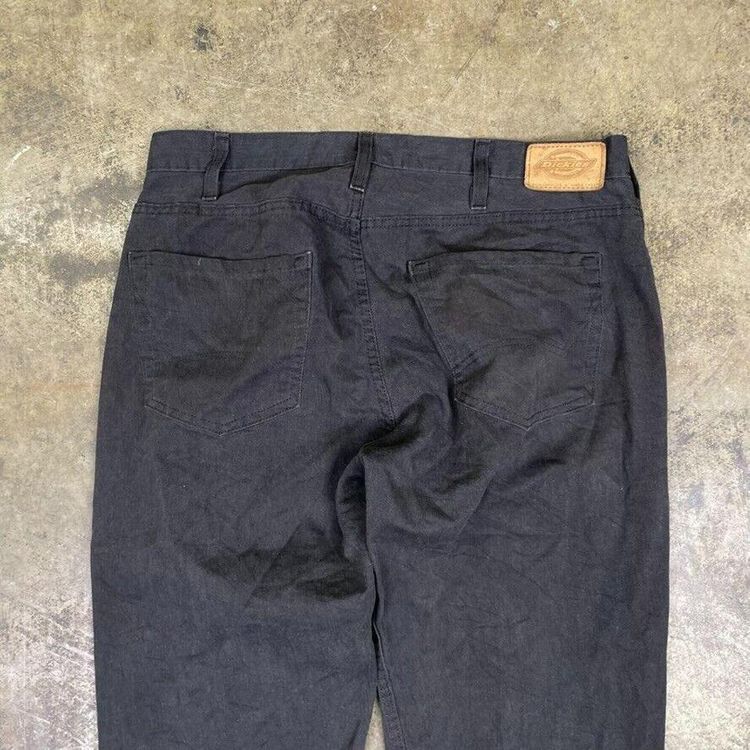 Dickies Trousers Original Fit Carpenter Workwear Pants, Black, Mens 34 7