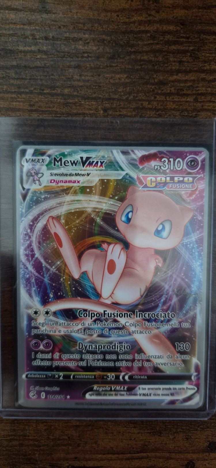 Pokémon Mew Vmax Pokémon Card product image