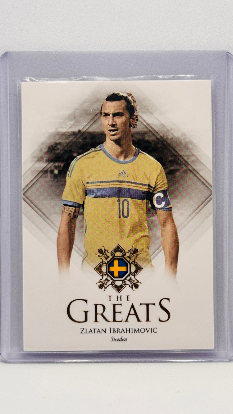 Zlatan Ibrahimovic - Suecia - The Greats - Futera 2024 image 1
