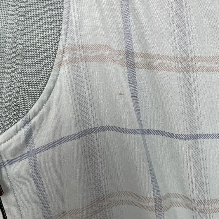 YSL Green Checked Bomber Jacket image 6