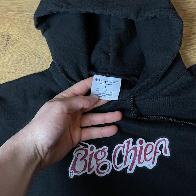 Vintage Champion x Big Chief Graphic Hoodie 4