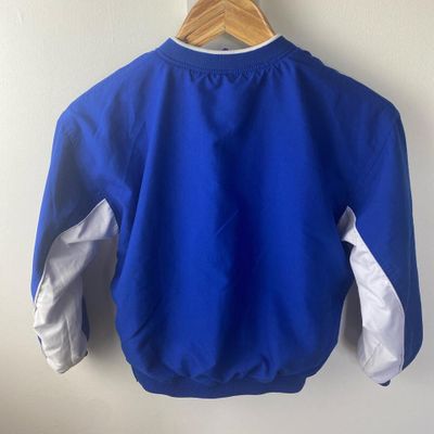 Vintage 90s deadstock university of Kentucky pullover jacket / jumper / sweatshirt in blue and white 3