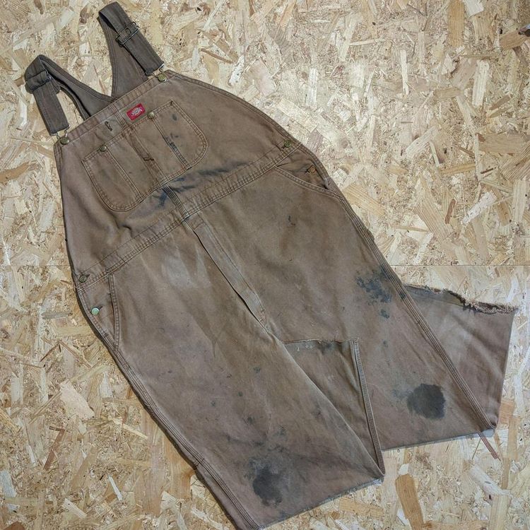 Dickies Dickies Workwear Front Bib Overall Brown- 44 x 29 product image