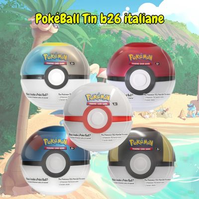 PokéBall Tin b26 | aperto in live