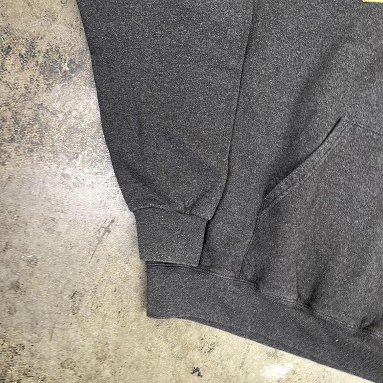 Champion College Hoodie Graphic USA Y2K Sweatshirt, Grey Mens XL 3