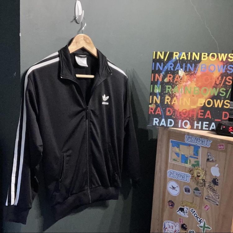 Vintage 80s Adidas Firebird Track Jacket