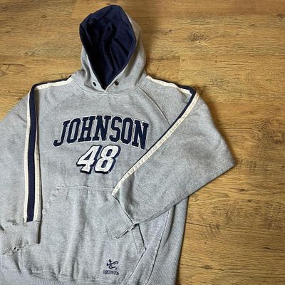 Vintage NASCAR Chase Authentics x Jimmie Johnson Graphic Hoodie 2