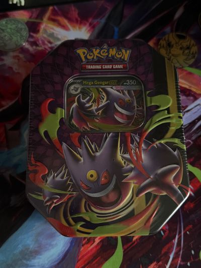 Pokémon Trading Card Game Mega Gengar Ex Tin