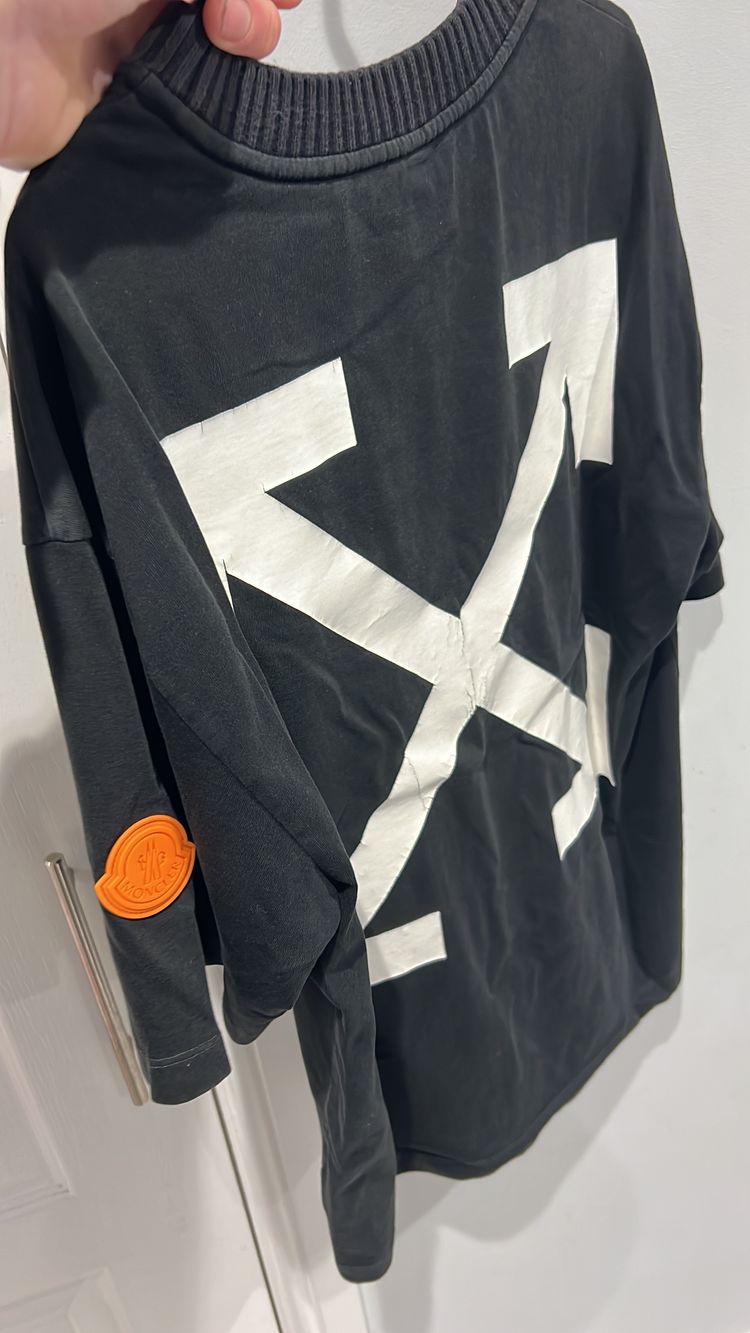 Off- White X moncler T shirt 