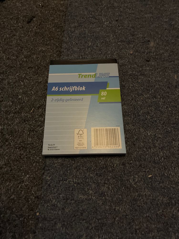 Other A6 Writing Pad product image