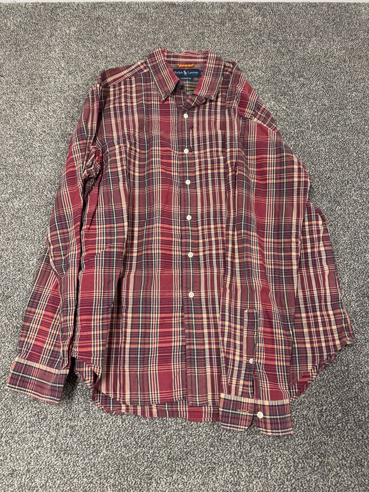 Ralph Lauren Plaid Button-Up Shirt