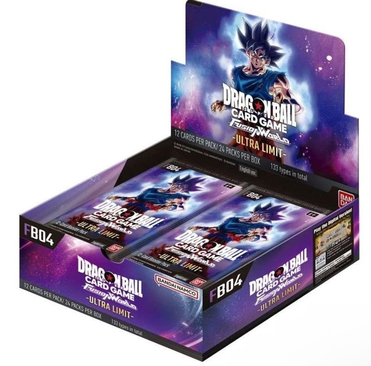 Dragon Ball Card Game Fusion Wars Ultra Limit FB04 ENG image 1