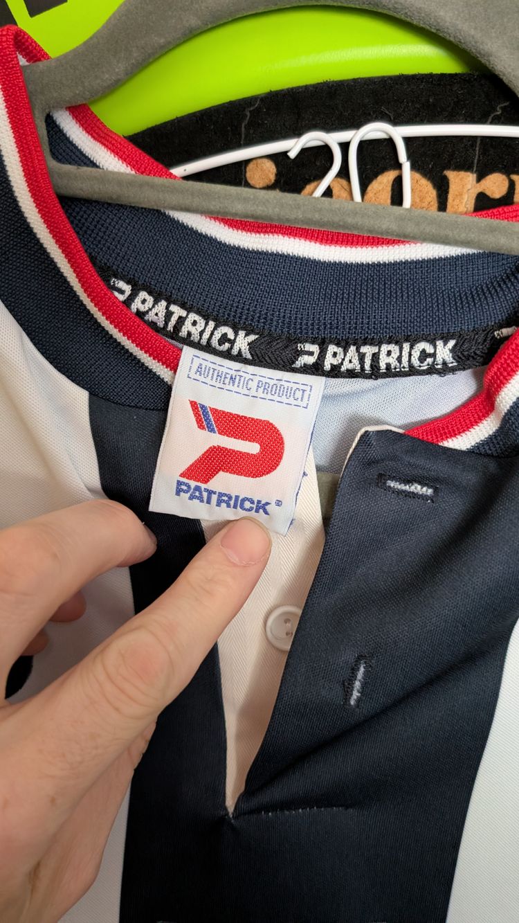 Patrick West Bromwich Albion 2000-02 Home Player worn xxl obraz 4