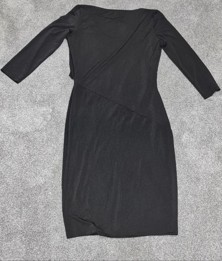 Vivien Roy Black Long Sleeve Dress 3