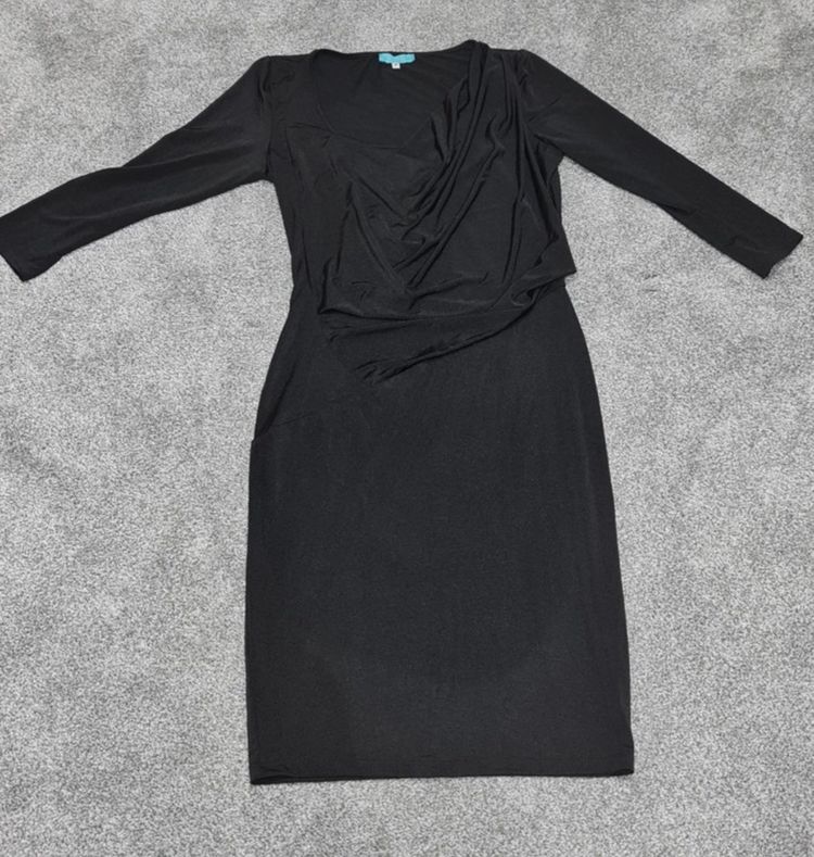 Other Vivien Roy Black Long Sleeve Dress product image