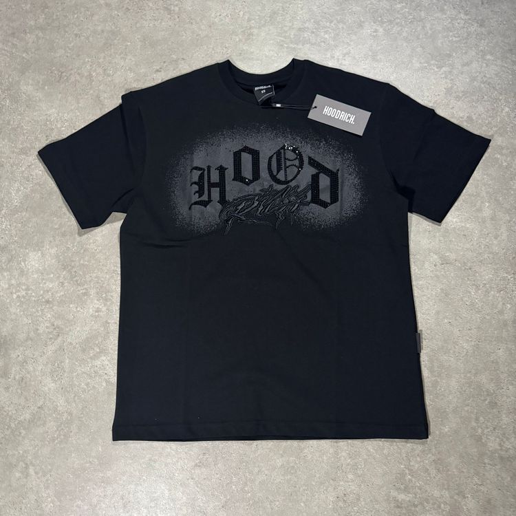 Hoodrich Black Graphic T-Shirt