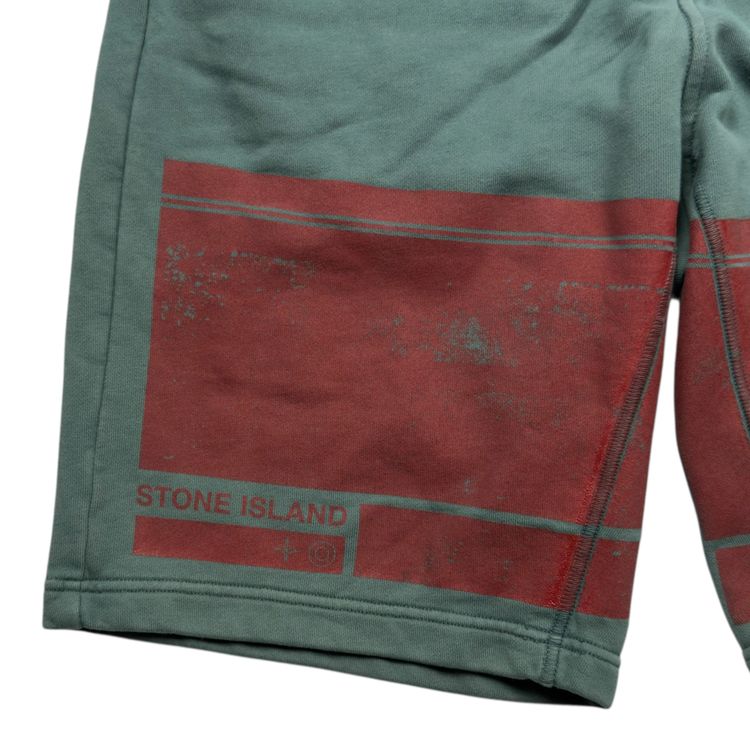 S/S 21 Stone Island Graphic Print Shorts image 3
