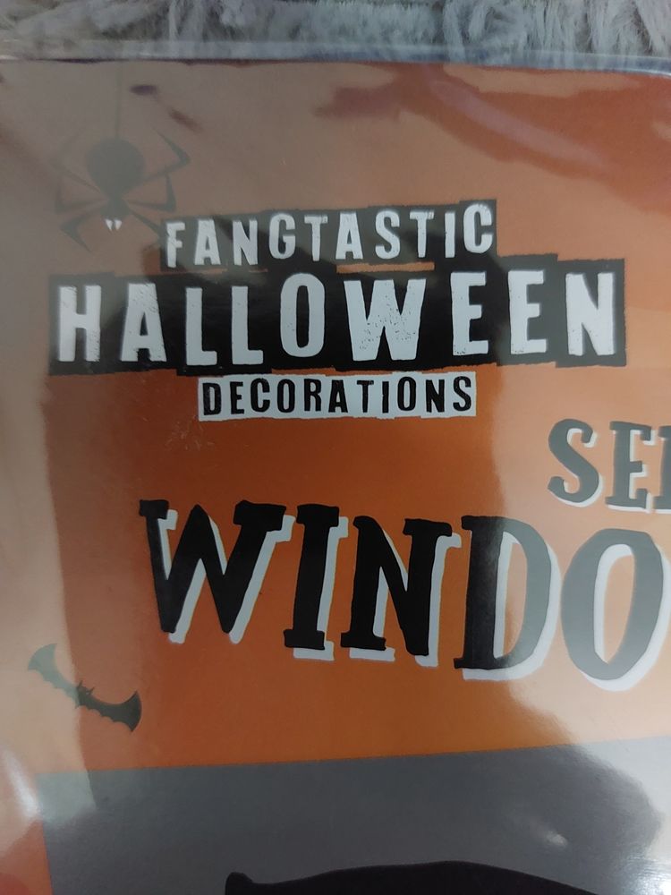 Fangtastic Halloween Decorations Window Silhouettes 2 Pack obraz 3