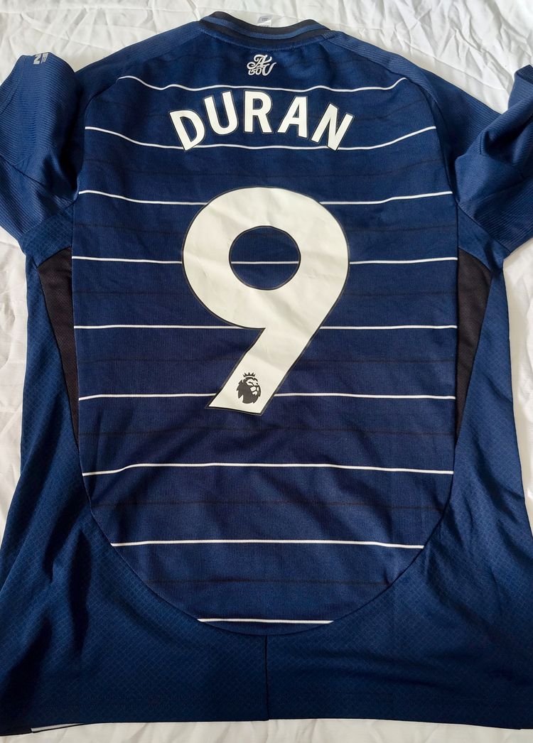 Lot32 Adidas Aston Villa DURAN Football Shirt image 2
