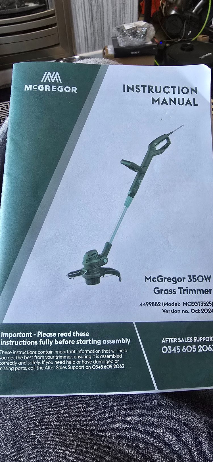 Mcgregor 350W Grass Trimmer