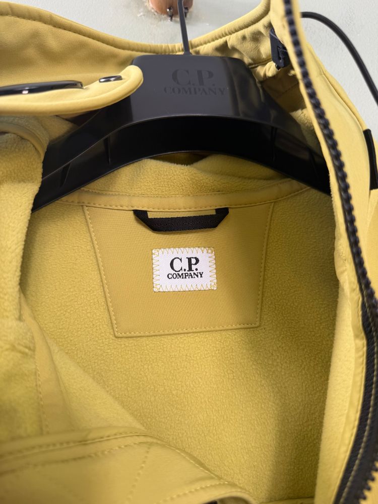 C.P. Company Mustard Goggle Shell Jacket image 5