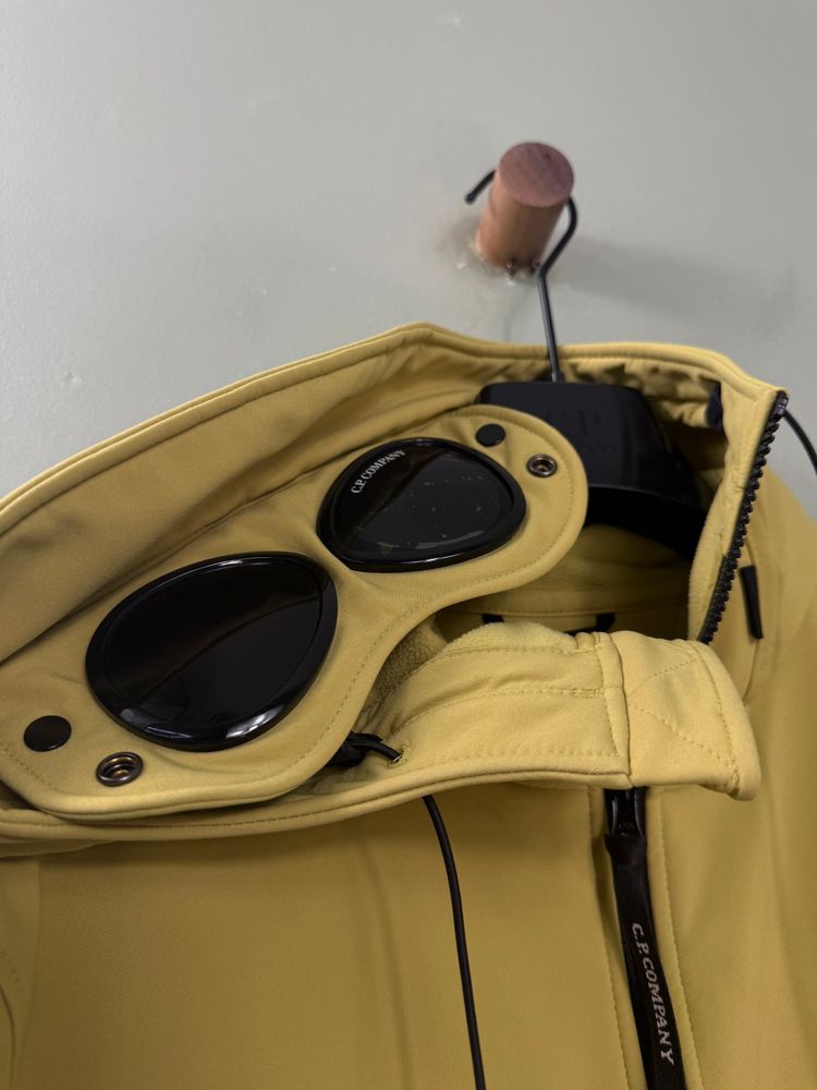 C.P. Company Mustard Goggle Shell Jacket image 4