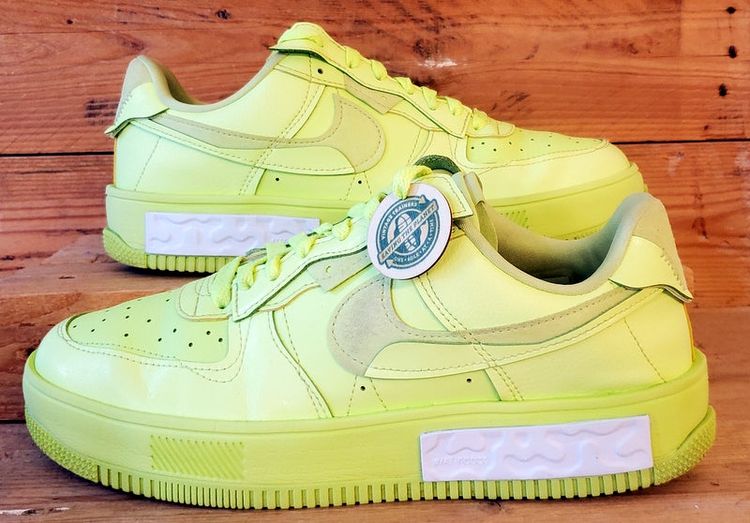 Nike Nike Air Force 1 Fontanka Low Trainers UK8/US10.5/E42.5 DA7024-700 Yellow Strike product image