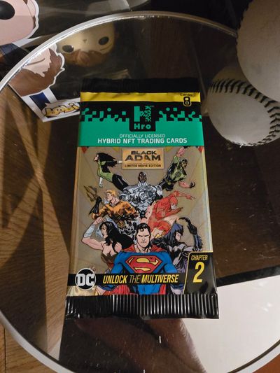 Black Adam Hybrid Nft Trading Cards Chapter 2 - 1 pack