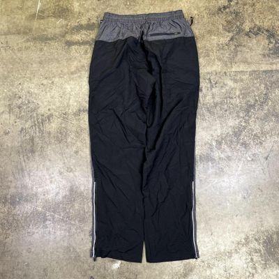 Adidas Tracksuit Bottoms Y2K Vintage Sports Joggers, Grey, Mens Small 2