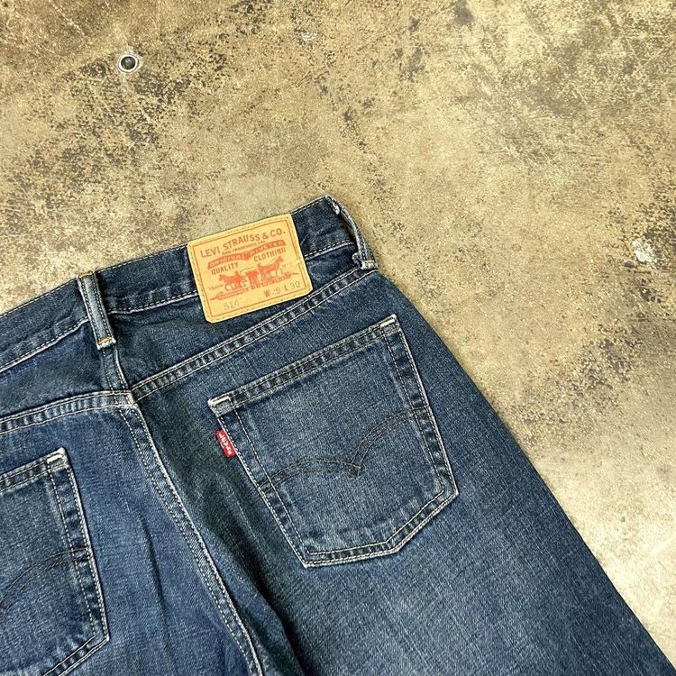 Levis Denim Shorts USA 90s Denim Vintage Summer Jeans, Blue, Mens 29" image 3