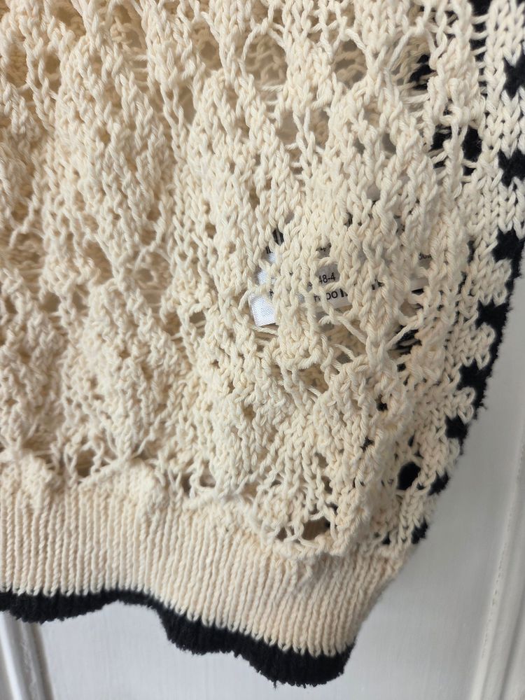 Crochet Knit Sleeveless Top 4