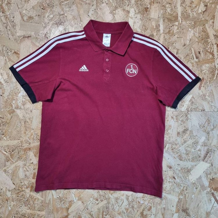 Adidas Adidas Polo Shirt 1 FC Nuernberg Bundesliga Red  - Size L product image